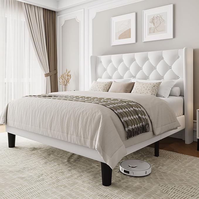 Einhomn Queen Size Platform Bed Frame by Einhomn