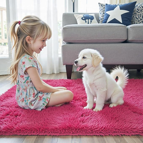 3x5 Rug, Bedside Preppy Dorm Area Rug, College Essentials Small Carpets - Image 2