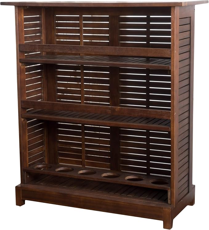 Christopher Knight Home Riviera Acacia Non-FSC KD Wood Bar, Rich Mahagony by ChristopherKnightHome
