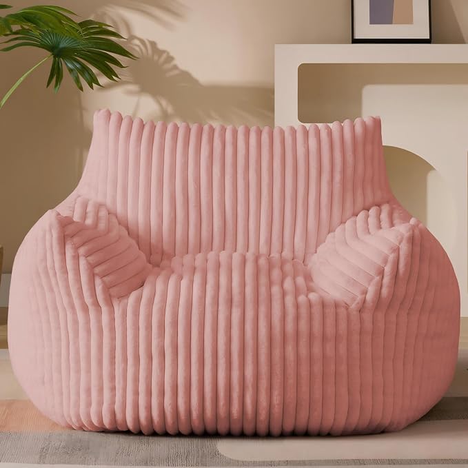 Giant Plush Bean Bag Chair for Adults by Gericco