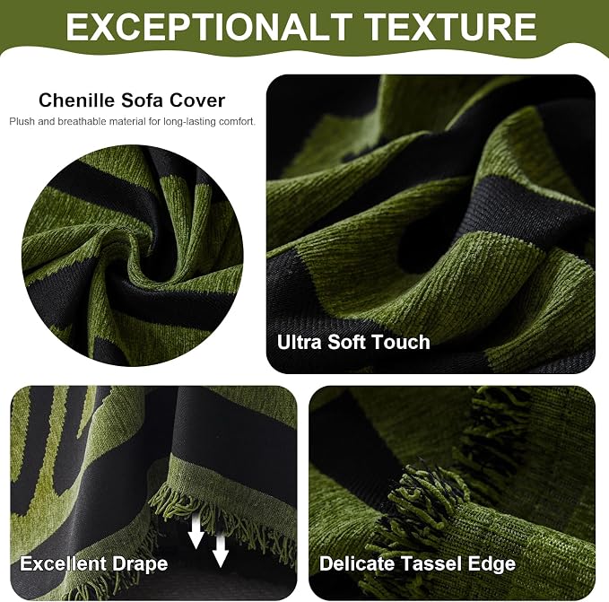 VClife Boho Couch Covers for Dog, Extra Large Sofa Covers for Sectional Couch - Image 5