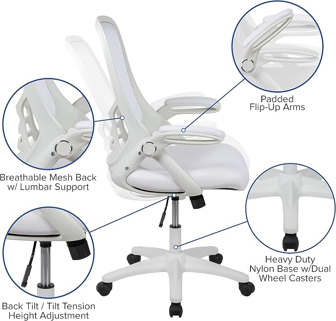Flash Furniture Porter High-Back Swivel Office Chair - Image 15