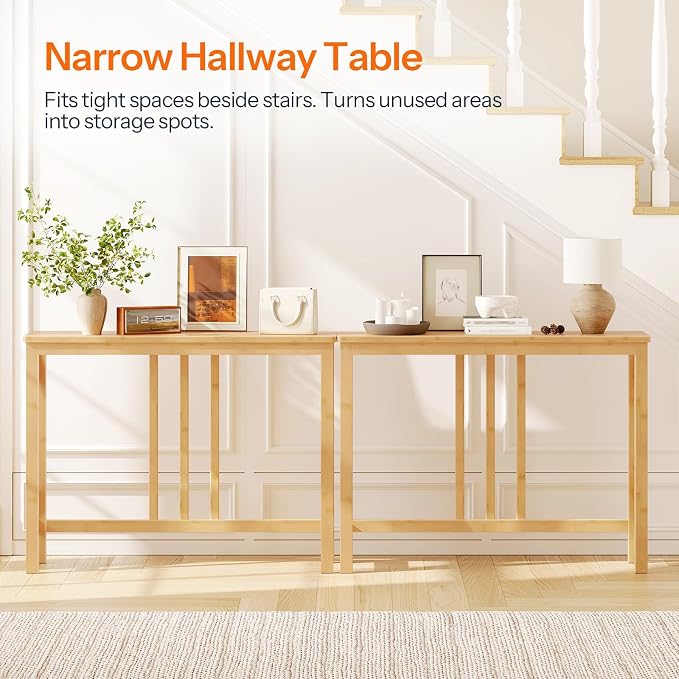 HOOBRO Narrow Console Table, Sofa Table - Image 8