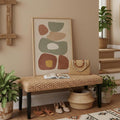 Solid Wood Acacia Indoor Bench by AVCONNECT