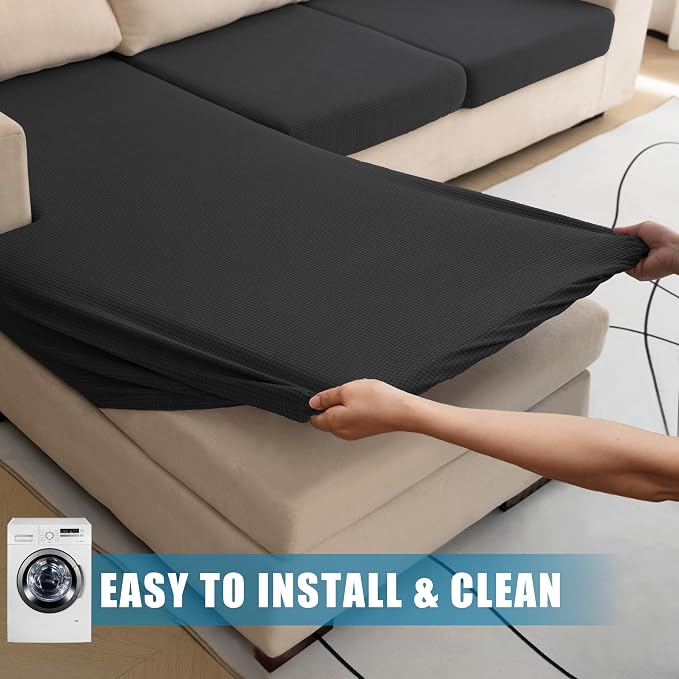 Water Repellent L Shaped Couch Covers - Image 6