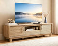Amada 58" TV Stand for TVs up to 65 Inch, Fluted Entertainment Center by AMADAHOMEFURNISHING