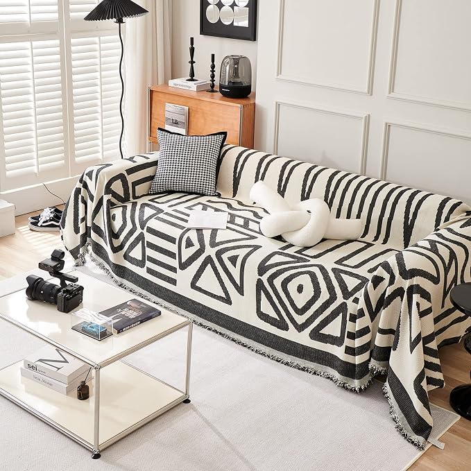 VClife Boho Couch Cover for Dog, XXL Throw Cover for Couch Washable Couch - Image 4