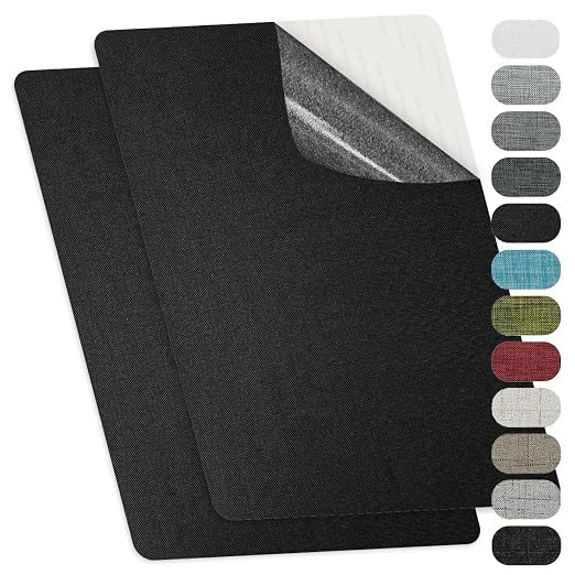 Self-Adhesive Fabric Repair Patches, Large Size 8X11 inch Linen Furniture by TXSN
