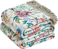 LUTBM Boho Throw Blanket for Bed Cotton Summer Blankets for Bedroom Living Room by LUTBMFindYourFreeSpiritatHome