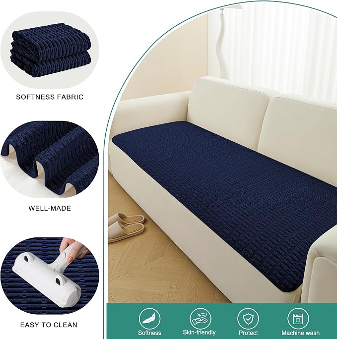 Foxdecor Couch Cover Sofa Covers Washable, Dog Bed Cover Couch Covers - Image 3