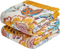 LUTBM Boho Throw Blanket for Bed Cotton Blankets Twin Size for Bedroom Living by LUTBMFindYourFreeSpiritatHome