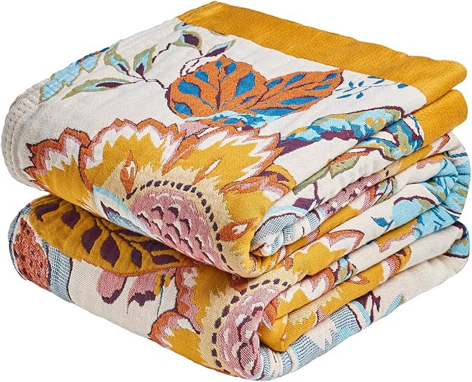 LUTBM Boho Throw Blanket for Couch Sofa Chair Cotton Blankets for Bedroom by LUTBMFindYourFreeSpiritatHome
