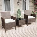 GarveeLife 3 Pieces Patio Furniture Set, Outdoor Furniture Sets by GarveeLife