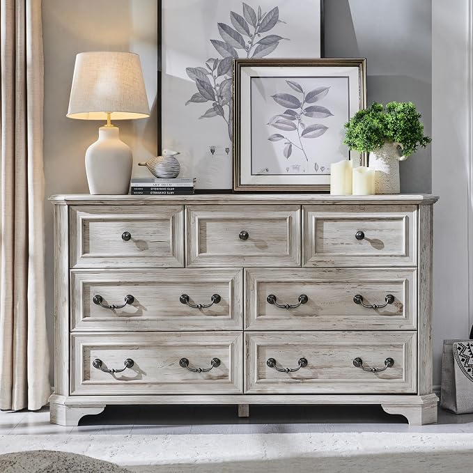 T4TREAM Farmhouse 7 Drawers Dresser - Image 2