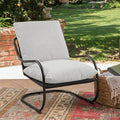 Peace nest Modern Accent Chair, Soft Upholstered Armchair by Peacenest