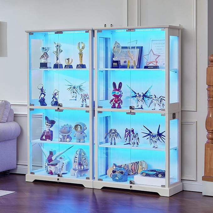 LELELINKY Farmhouse Display Cabinet - Image 7