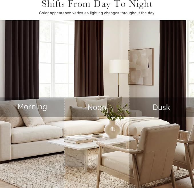 PONY DANCE Bedroom Blackout Curtains - 42 W x 72 L - Image 7