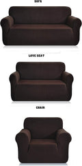Fancy Collection 3pc Set Slipcover Set Furniture Cover Spandex Set Includes by Unknown