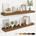 fuqing Floating Shelves for Wall, Wall Mounted Wood Floating Shelf by Fuqing