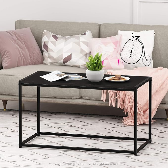 FURINNO Camnus Modern Living Coffee Table, 15.74 in x 30 in x 17.51 in - Image 2