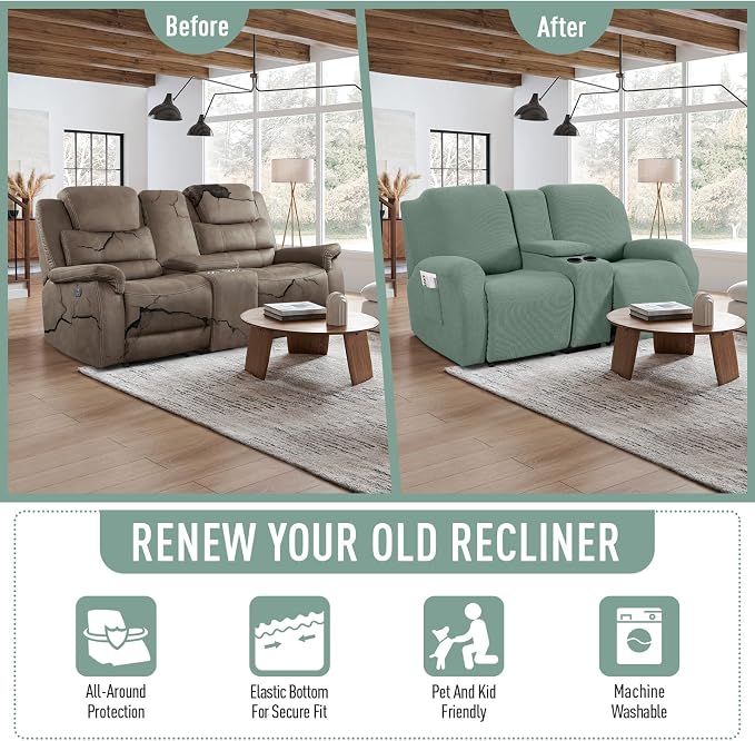 TAOCOCO Loveseat Recliner Cover - Image 4