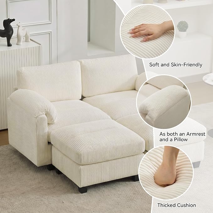61'' Modular Loveseat Sofa - Image 3