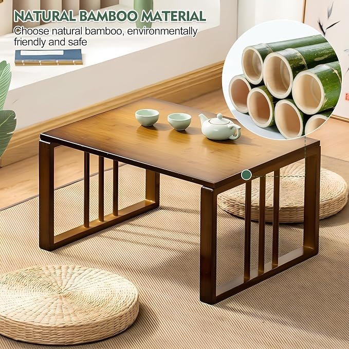 Japanese Floor Coffee Tatami Table - Image 7
