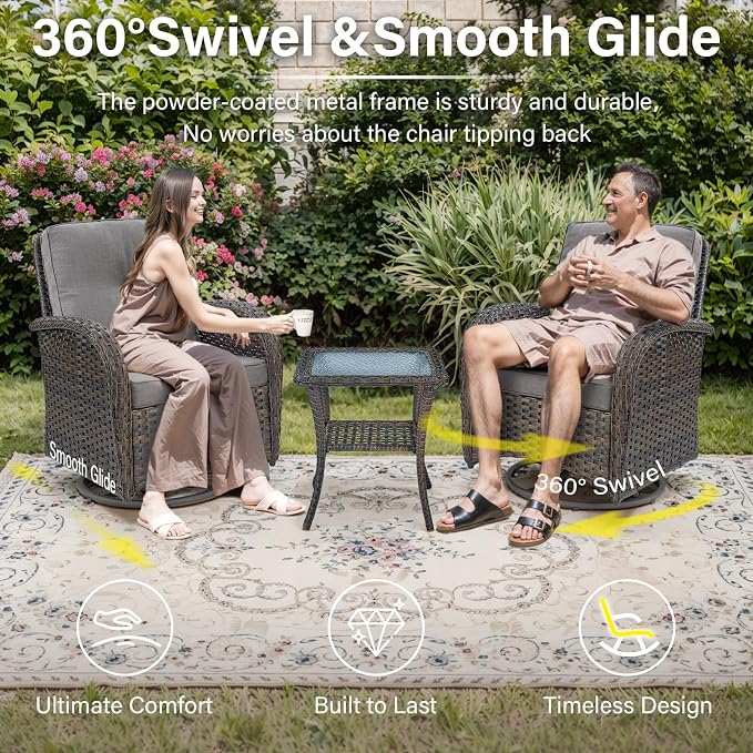 Belord Grand 13 Pieces Outdoor Patio Furniture Set - Image 3