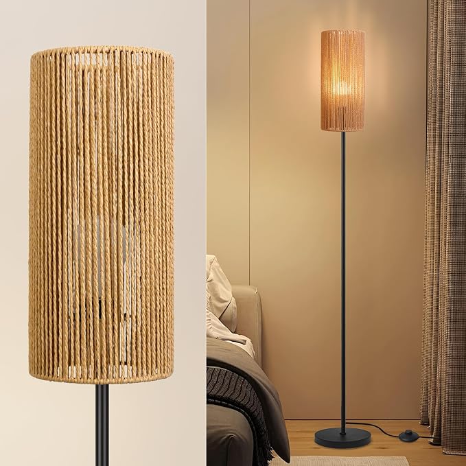Ruiever Floor Lamp for Living Room, Farmhouse Floor lamp, Modern Standing lamp - Image 5