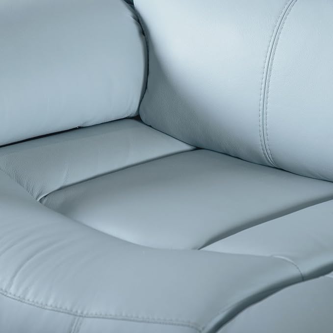 Furniture of America Sorin Modern Leather Recliner Sofa - Image 11