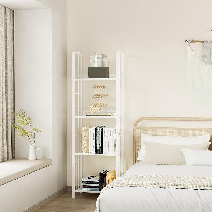 Bookshelf Storage Shelf Small Bookcase Freestanding Storage Stand - Image 8