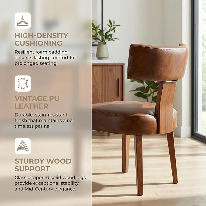 VESCASA Upholstered Dining Chairs - Image 5