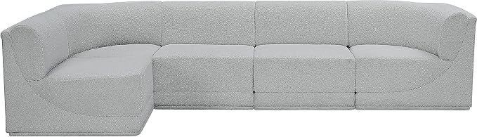 Meridian Furniture 118Grey-Sec5A Ollie Collection Modern | Contemporary Modular - Image 6