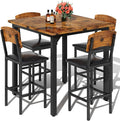 AWQM 5-Piece Dining Table Set, Dining Table Set by AWQM