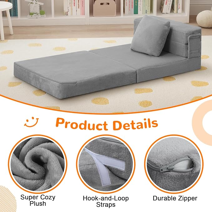 MeMoreCool Foldable Futon Chair Bed - Image 7