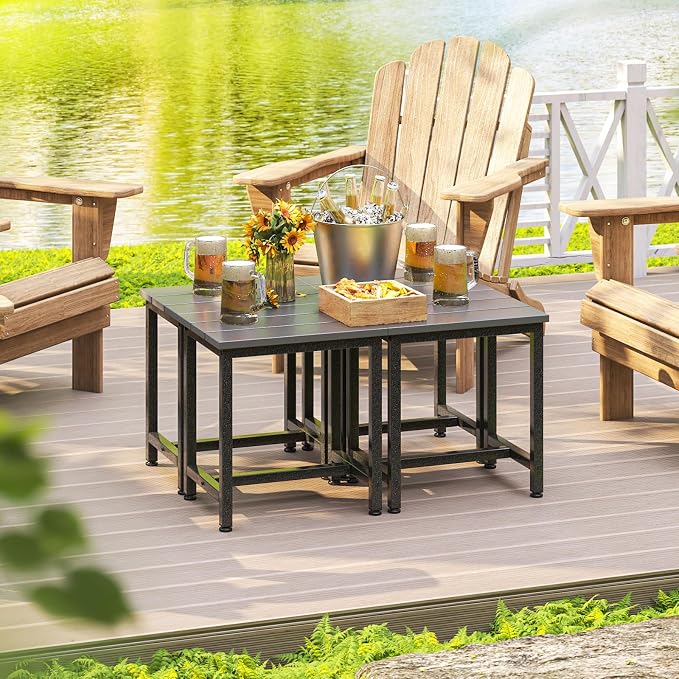 ODK Outdoor Side Table, Adirondack Patio End Table - Image 7
