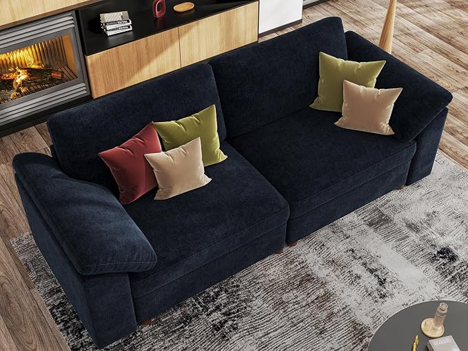 EASE MOOSE Modern Loveseat Sofa - Image 4