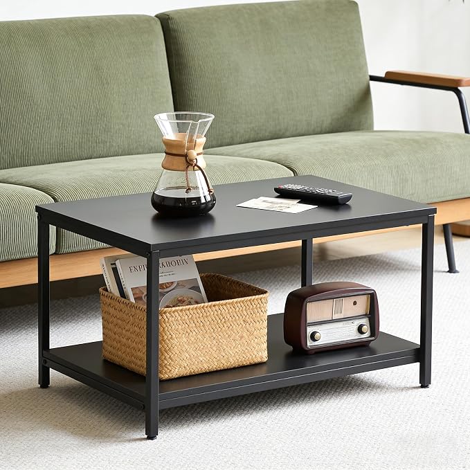 ZenStyle Industrial Coffee Table - Image 4
