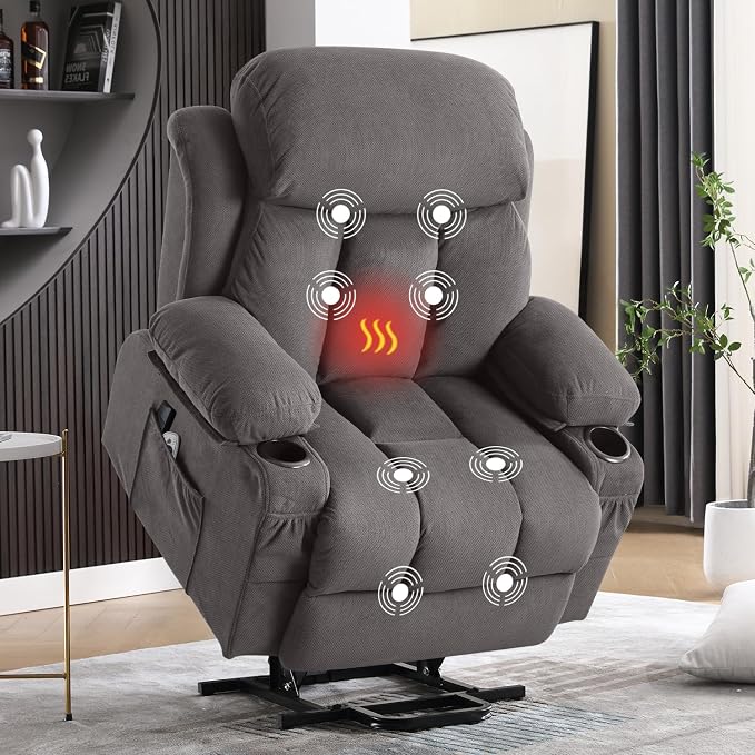 MAHOMICO Power Lift Recliner Chair by MAHOMICO