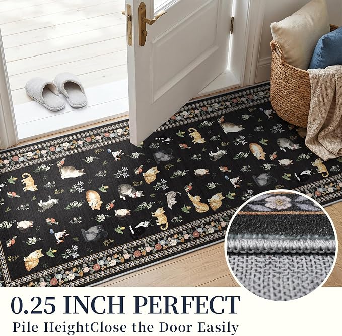 2'6"x8' Washable Kitchen Runner Rug - Image 6