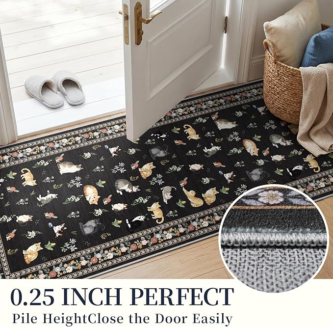 2x12 Washable Hallway Runner Rug - Image 4
