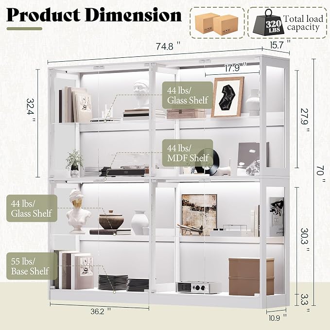 AMERLIFE RGB Display Cabinet - Image 2