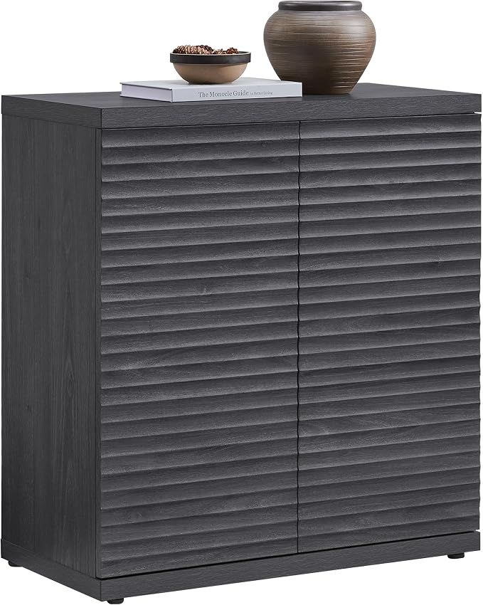 SICOTAS Buffet Cabinet with Storage Accent Sideboard Modern Credenza with Doors by SICOTAS