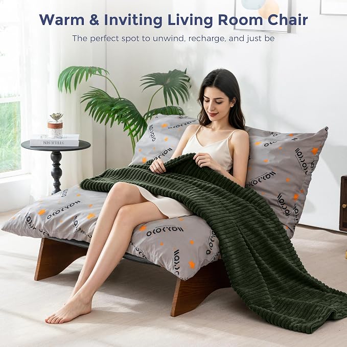 MAXYOYO Adjustable Living Room Chair, Convertible Bean Bag Chair & Recliner - Image 5