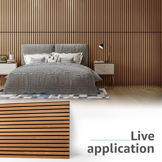 Art3d 2-Pack Acoustic Wood Slat Wall Panels - Image 2