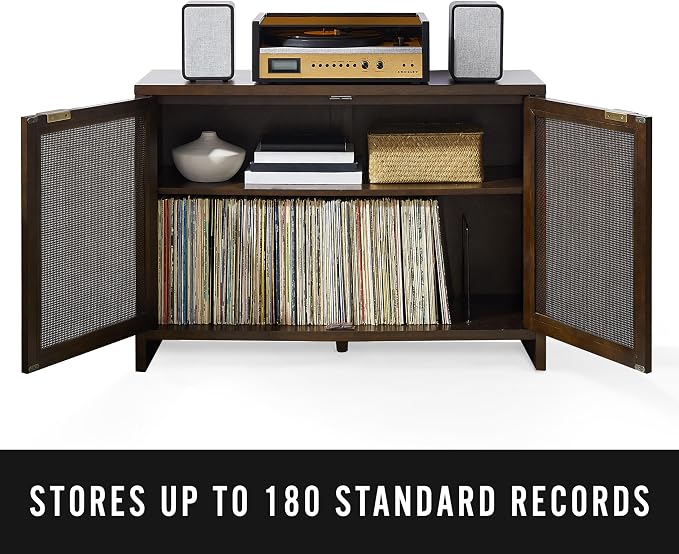 Crosley Furniture Kenji Media Console, Record Player Stand - Image 5