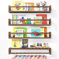 Fixwal Nursery Book Shelves, 23.6 Inch Floating Bookshelves by Fixwal