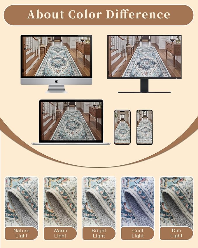 Madane Hallway Runner Rug 3x6 - Image 9