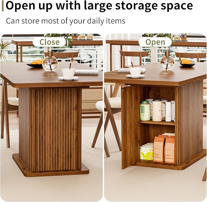 Extendable Kitchen Dining Table - Image 8