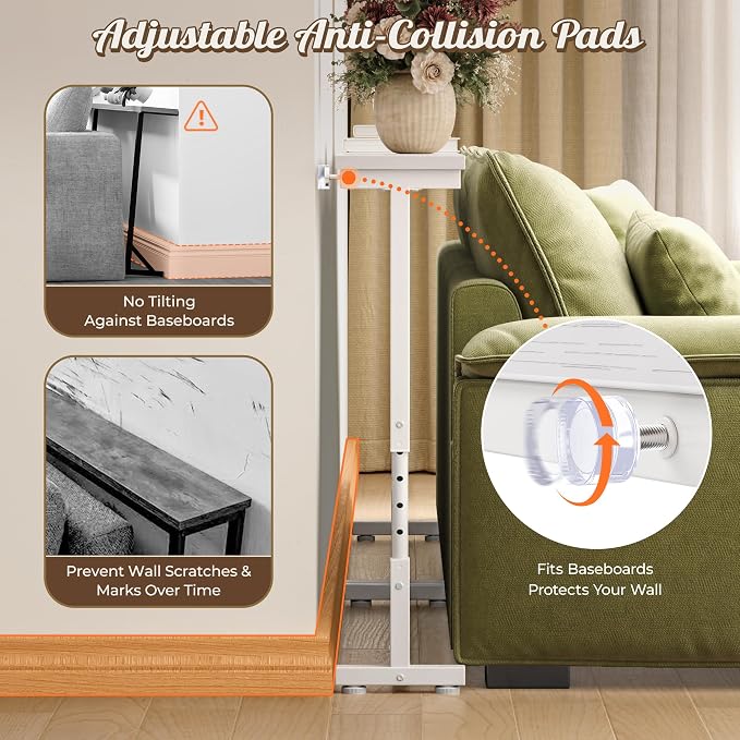 Huuger 78.7 Inch Behind Couch Table - Image 7